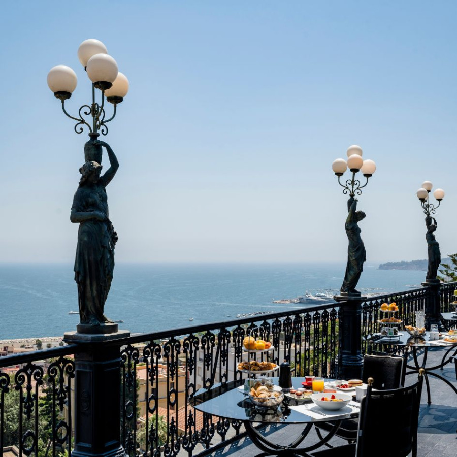 Colazione in terrazza